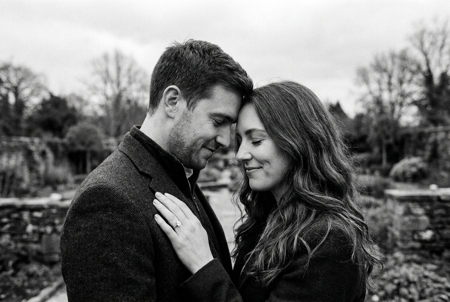 Maya and Daniel, a couple who designed their ring here