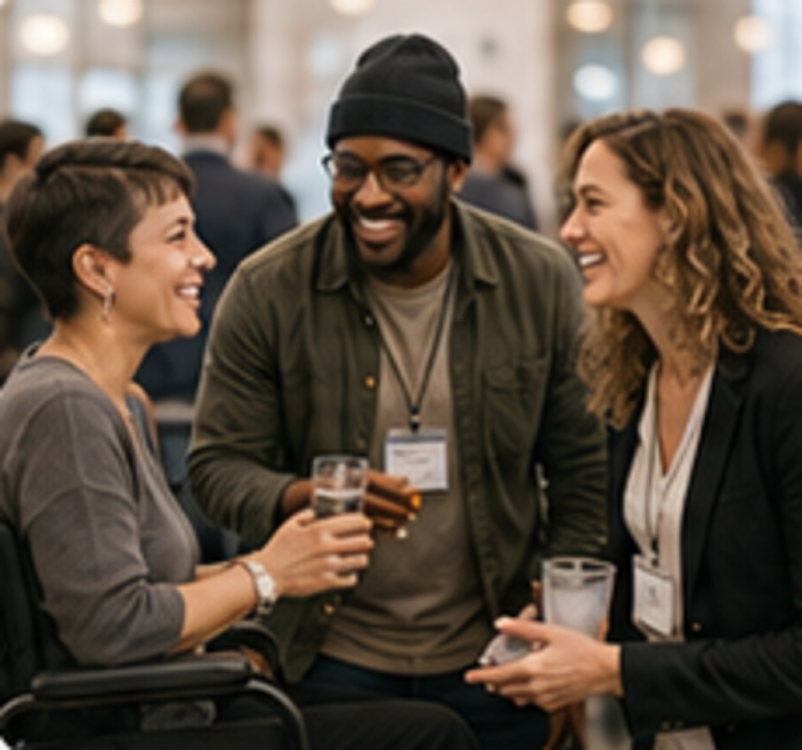 Creative Founders Mixer attendees
