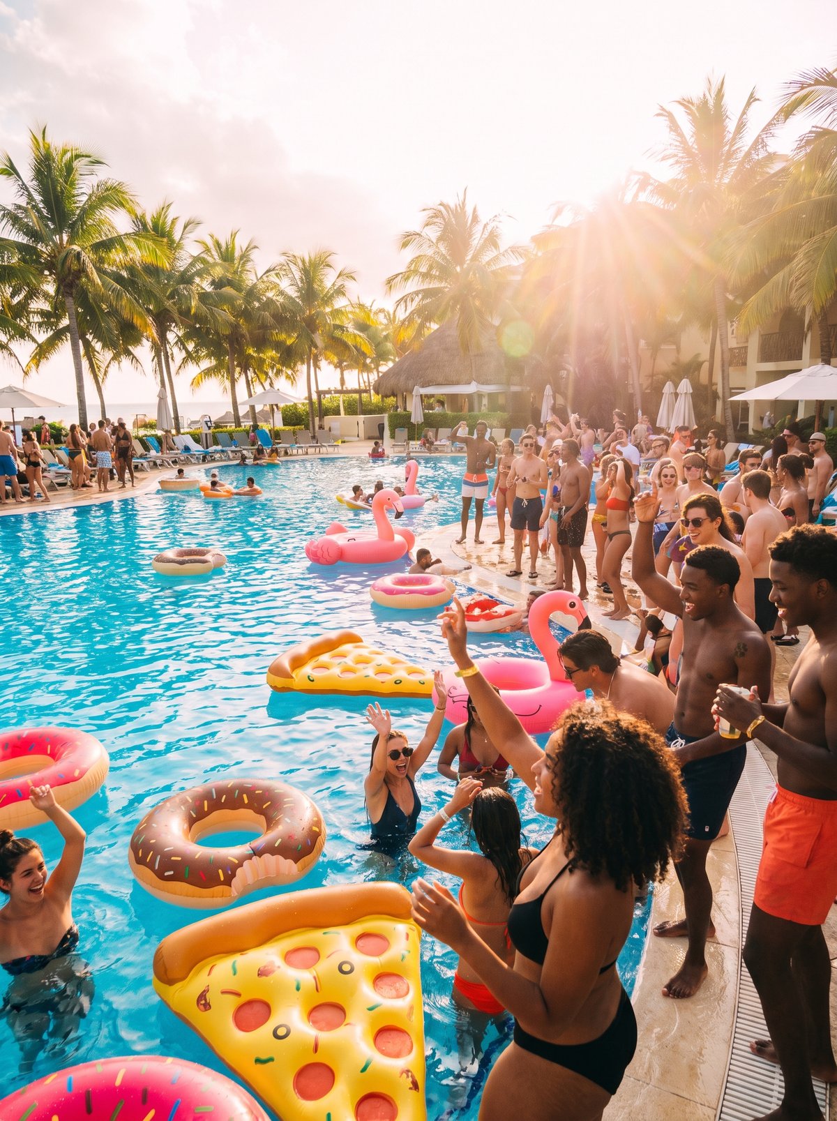 Splash Day Pool Party flyer